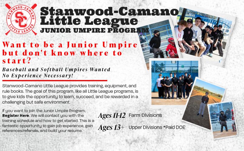 Join our Junior Umpire Program